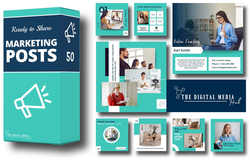 Coaching Social Media Bundle preview