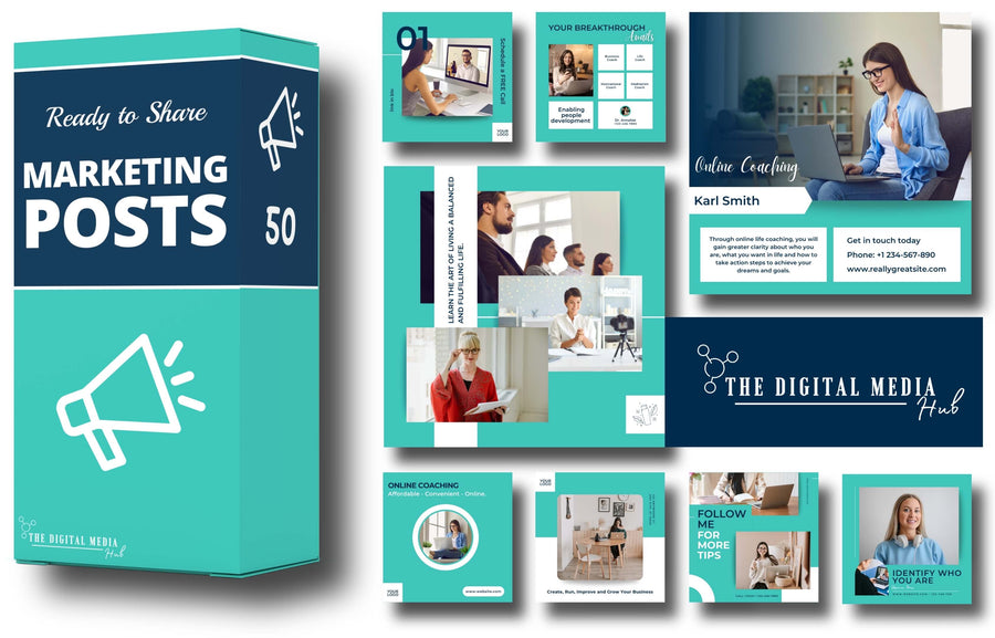 Coaching Social Media Bundle preview