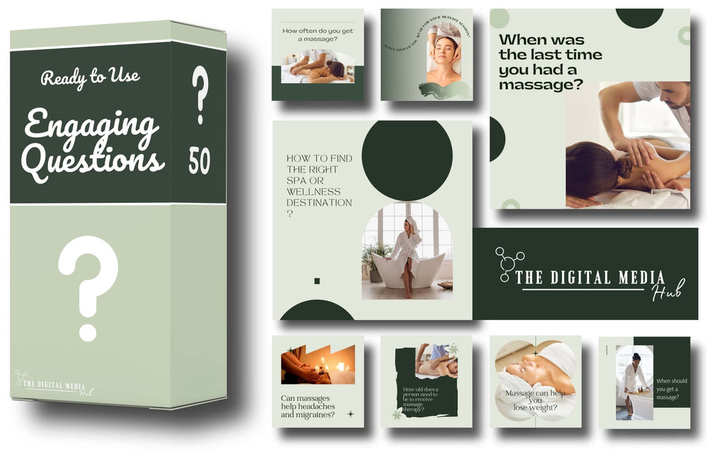 Spa & Massage Social Media Bundle preview