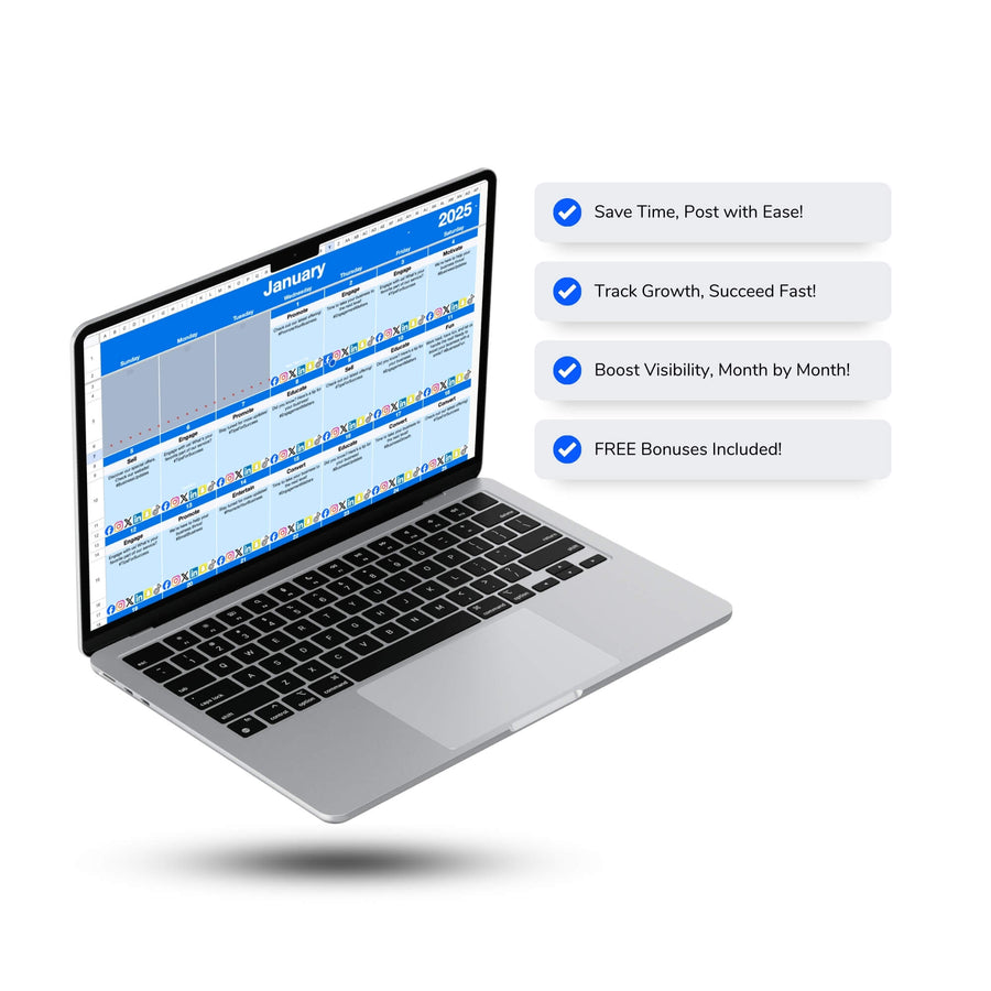 Social Media Calendar preview