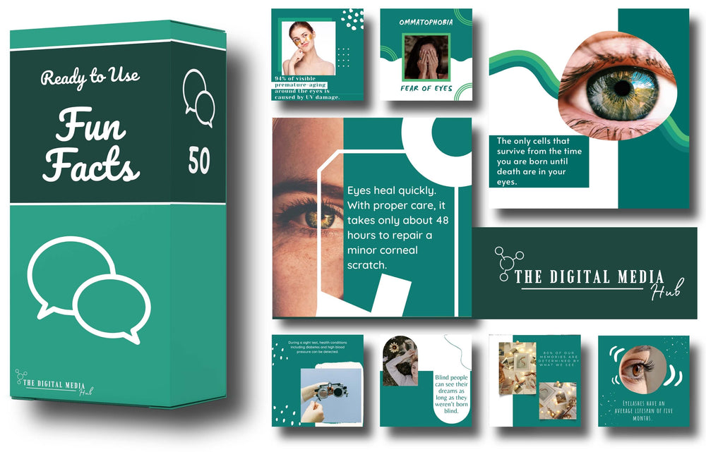 Optician Social Media Bundle preview