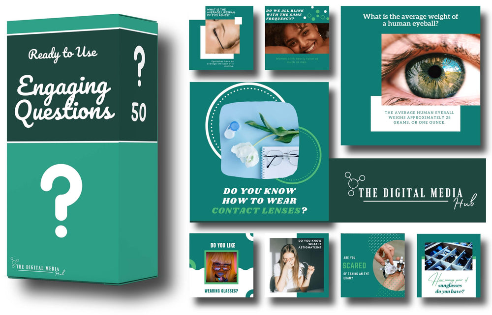 Optician Social Media Bundle preview