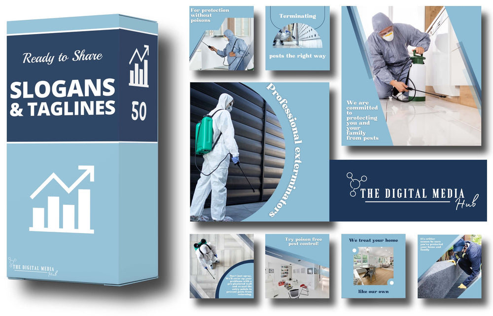 Pest Control Social Media Bundle preview