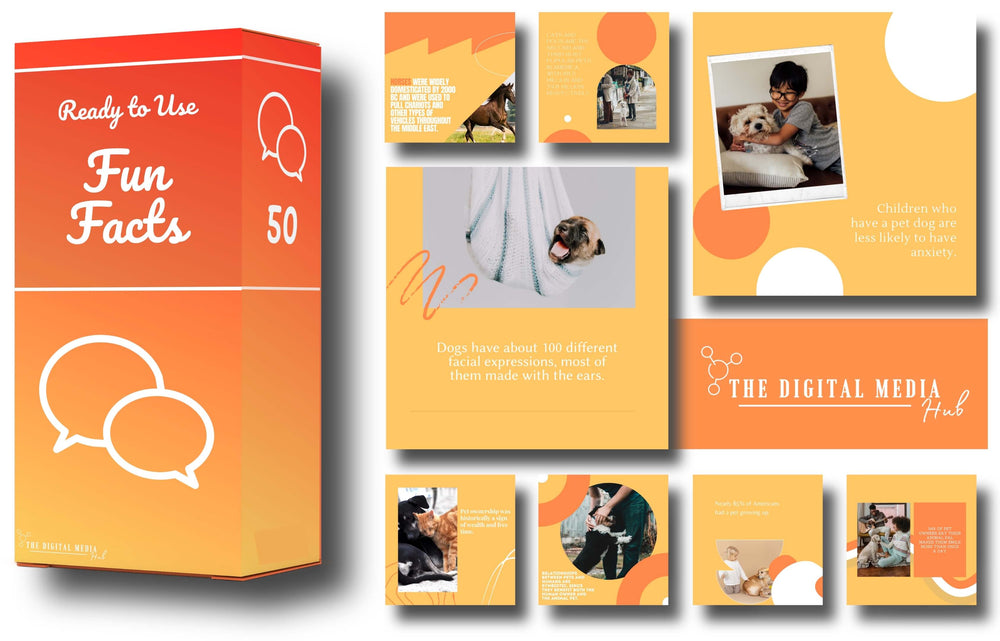 Pets  Social Media Bundle preview