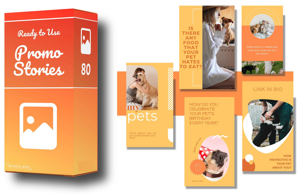 Pets  Social Media Bundle preview