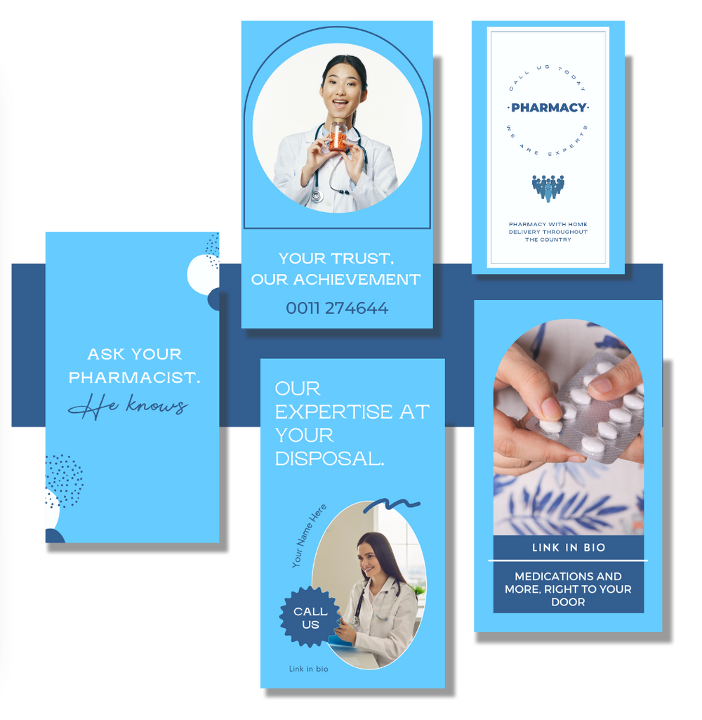 Pharmacy Social Media Bundle preview