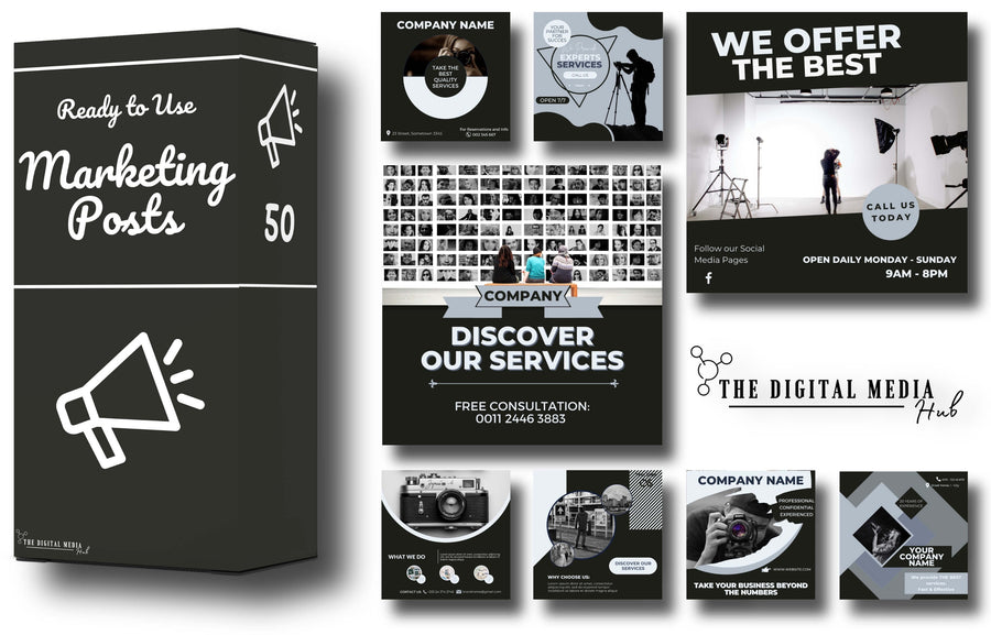 Photography Social Media Bundle preview