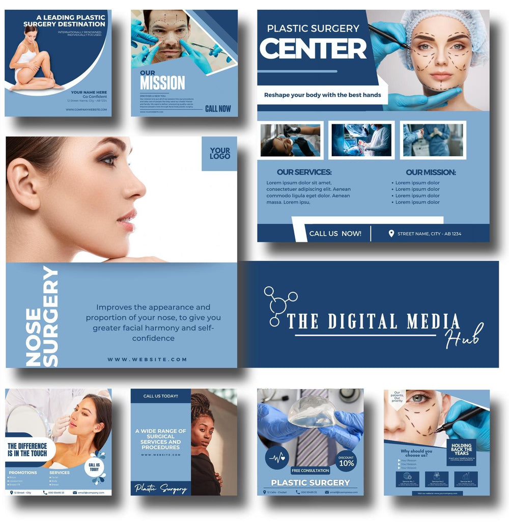 Plastic Surgery Social Media Bundle preview