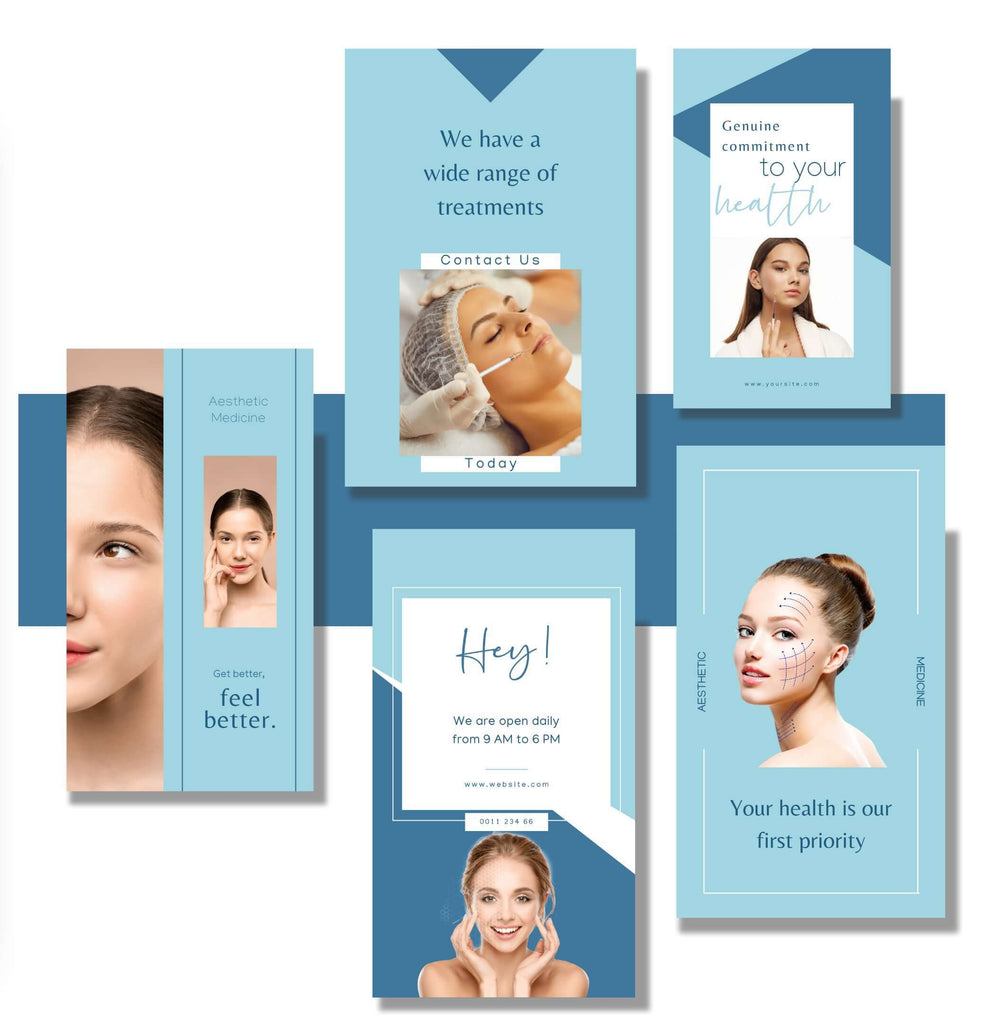 promotional stories for aesthetic medicine clinics