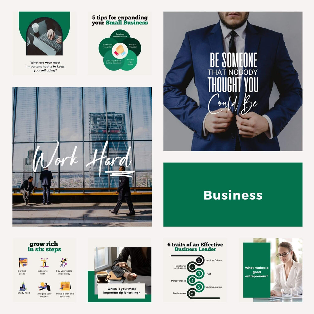 ready to share Canva social media templates for businesses