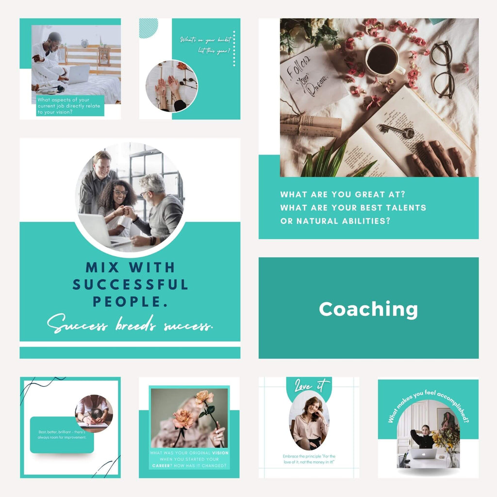 ready to share Canva social media templates for coaches and mentors