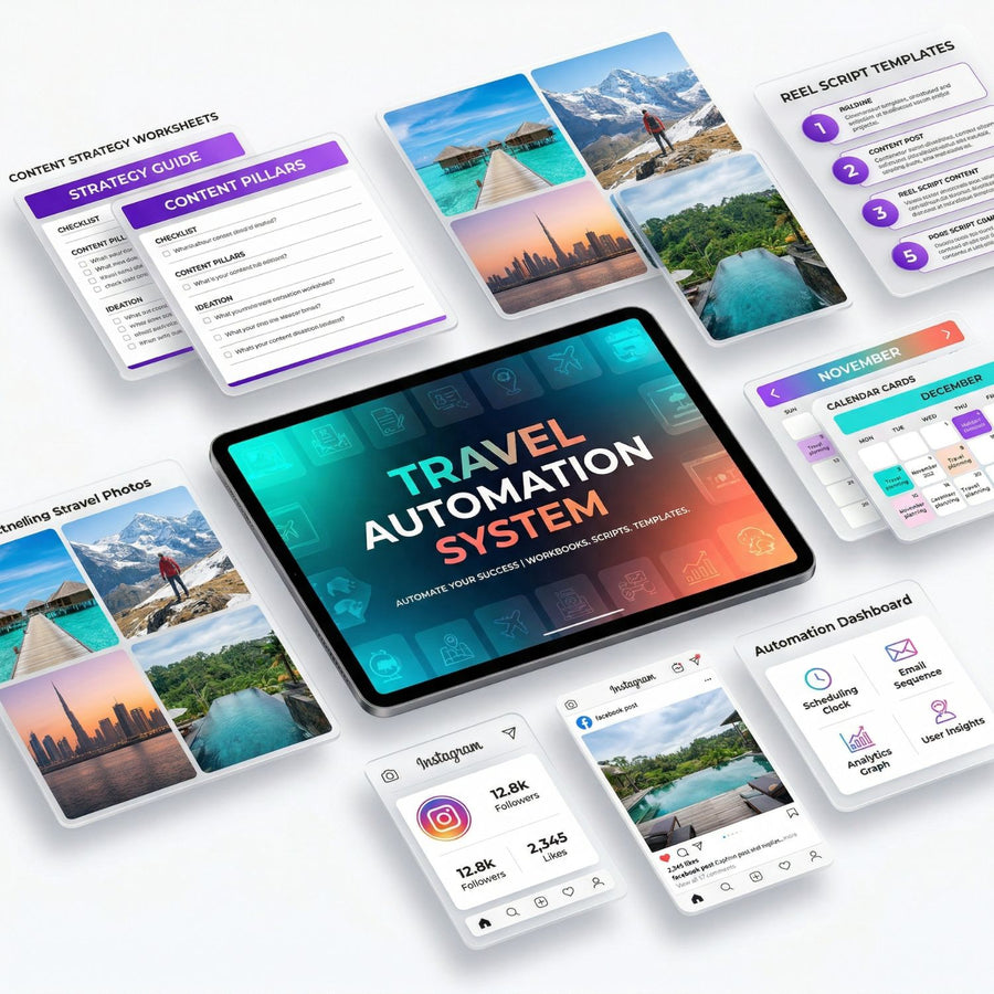 Travel Automation System preview
