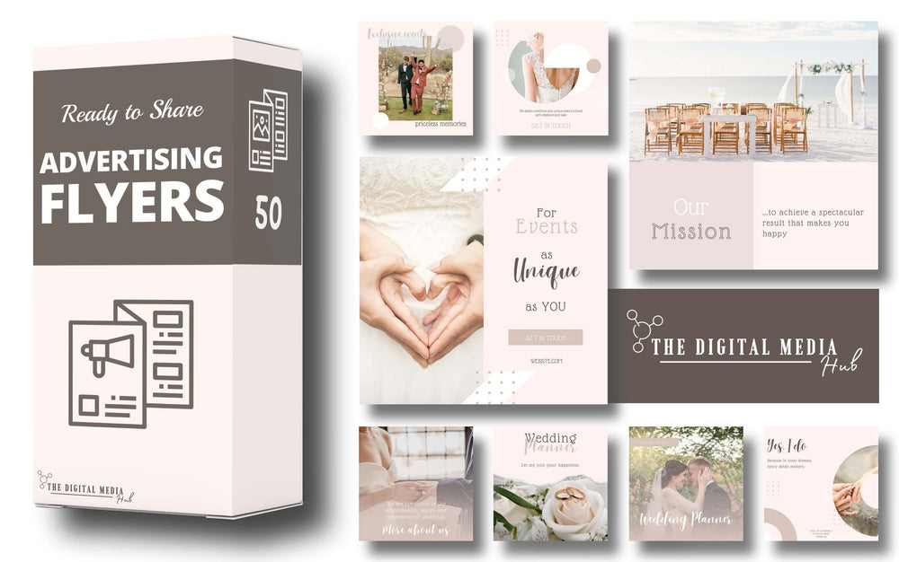 Wedding Planner Social Media Bundle preview