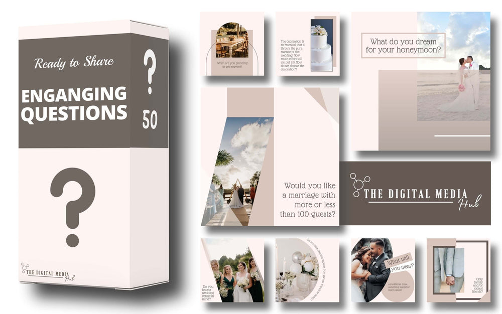 Wedding Planner Social Media Bundle preview