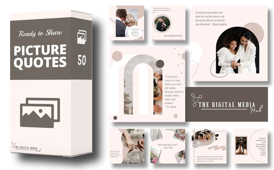 Wedding Planner Social Media Bundle preview