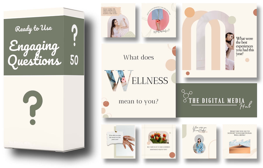 Wellness Social Media Bundle preview