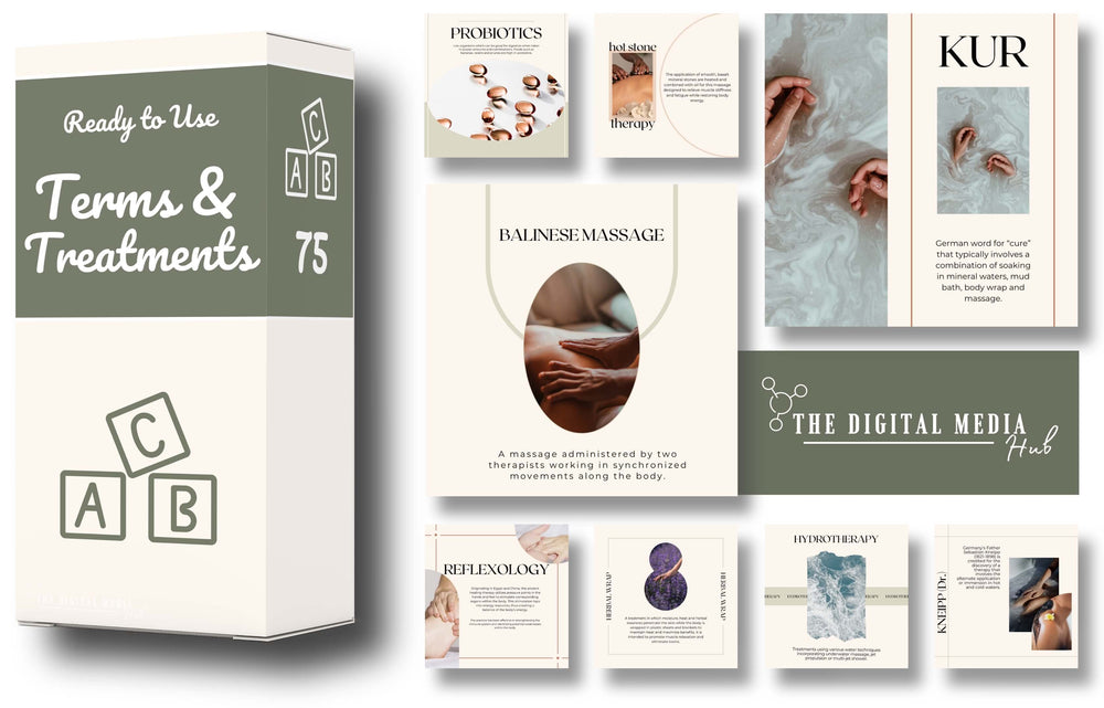 Wellness Social Media Bundle preview