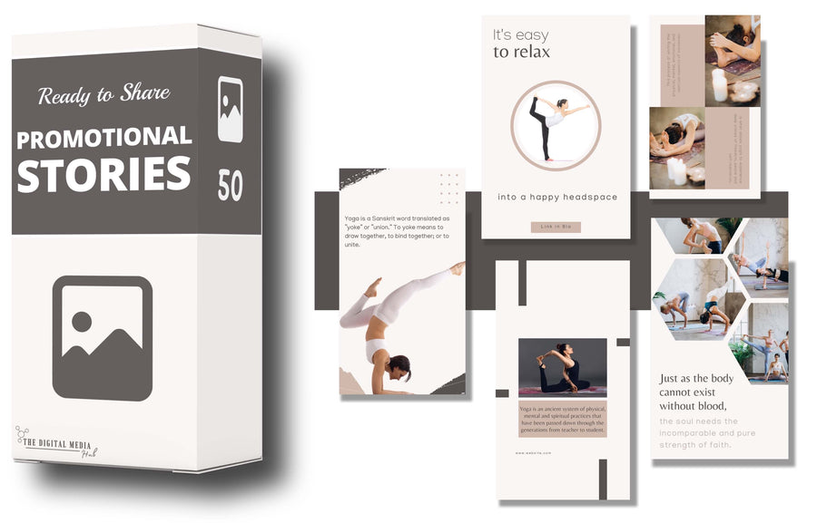 Yoga Social Media Bundle preview