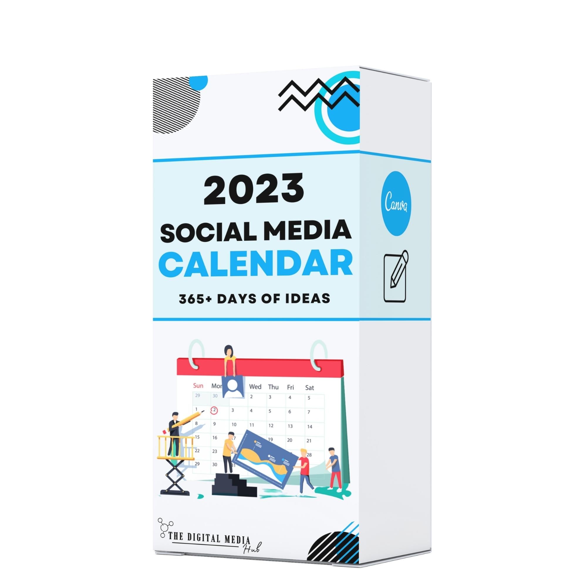 Social Media Calendar | 365 Days of Ready Ideas & Content – The Digital  Media Hub