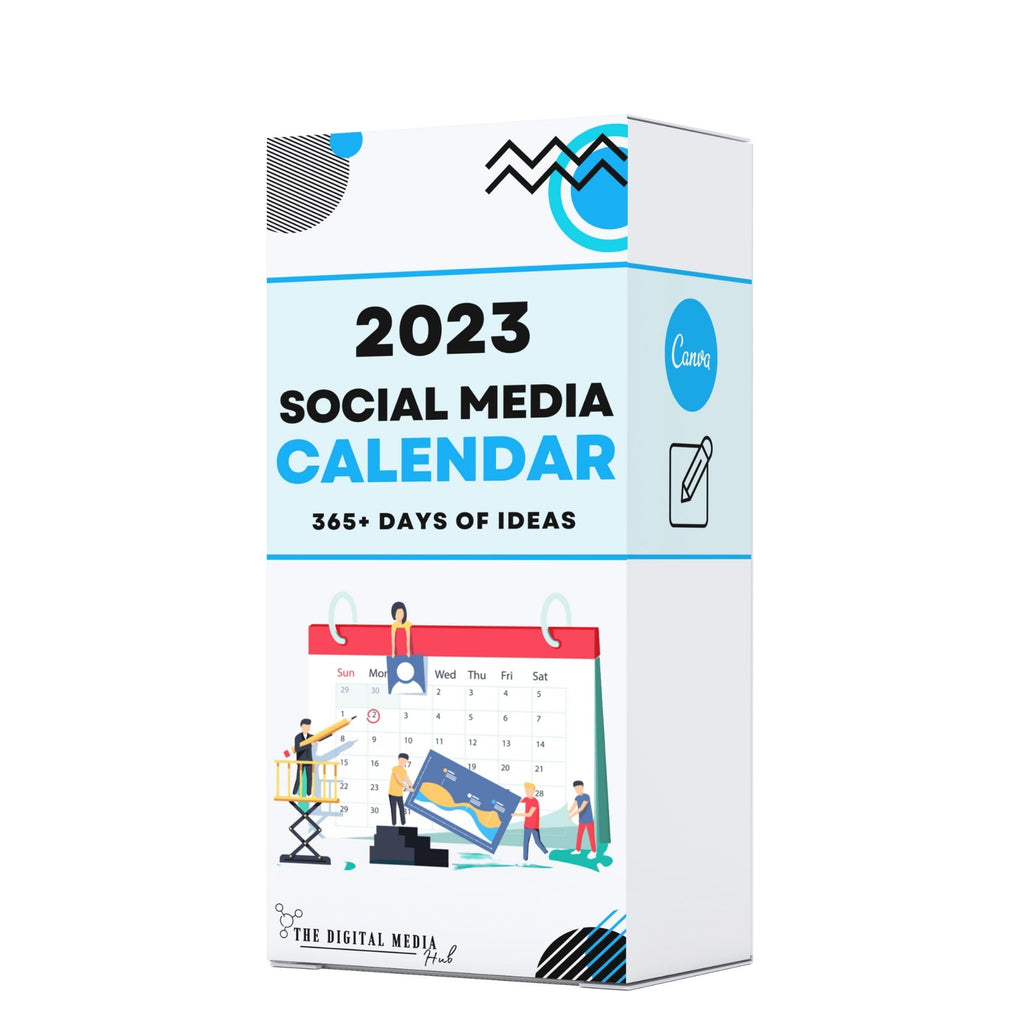 social media calendar for social media posts